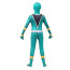 Dino Fury Rangers Tiger Fury Green Ranger Costume - Bodysuit Mask Green Dino Fury Ranger Cosplay