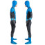 The Flash Blue Lantern Flash Costume - Bodysuit Mask Set Future Flash Cosplay