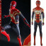 Spider-Man: No Way Home Spider-Man Integrated Suit Costume - Gold Red Bodysuit Spider-Man Integrated Suit Cosplay