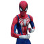 Spider-Man 2 Advanced Default Suit Costume - Red Blue Bodysuit Mask Spider Man Cosplay