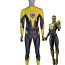 Green Lantern Thaal Sinestro Costume - Yellow Black Mechanic Bracelets Pattern Bodysuit Thaal Sinestro Cosplay
