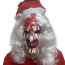 Terrifier 3 Art the Clown Santa Bloody Mask - Art the Clown Santa Bloody Cosplay Costume Mask Prop