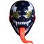 Marvel Venom Mask Prop - Black Venom with Tongue Costume Cosplay Mask