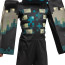 Kids Minecraft Warden Costume - Mask Suit Warden Cosplay