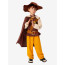 Boys Medieval Renaissance Costume - Brown Hat Cape Set Medieval Cosplay