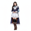 Vtuber Petra Gurin Costume - Blue Shirt Skirt Jacket Full Set Petra Gurin Cosplay