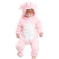 Baby Pink Pig Costume - Onesie Jumpsuit Pink Pig Cosplay