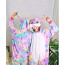 Kids Purple Rabbit Costume - Onesie Jumpsuit Purple Rabbit Cosplay