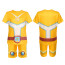 Boys Cosmicrew: Storm Force Star Costume - Yellow Shirt Set Star Cosplay