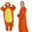 Kids Dark Orange Tigger Costume - Onesie Jumpsuit Dark Orange Tigger Cosplay
