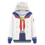 Uma Musume Pretty Derby Oguri Cap Costume - White Hoodie Pretty Derby Cosplay