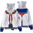 Uma Musume Pretty Derby Oguri Cap Costume - White Hoodie Pretty Derby Cosplay