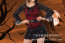 Halloween Masquerade Ball Women Pirate Red Lace Dress Costume