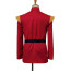Futurama Zapp Brannigan Costume - Red Shirt Uniform Zapp Brannigan Cosplay