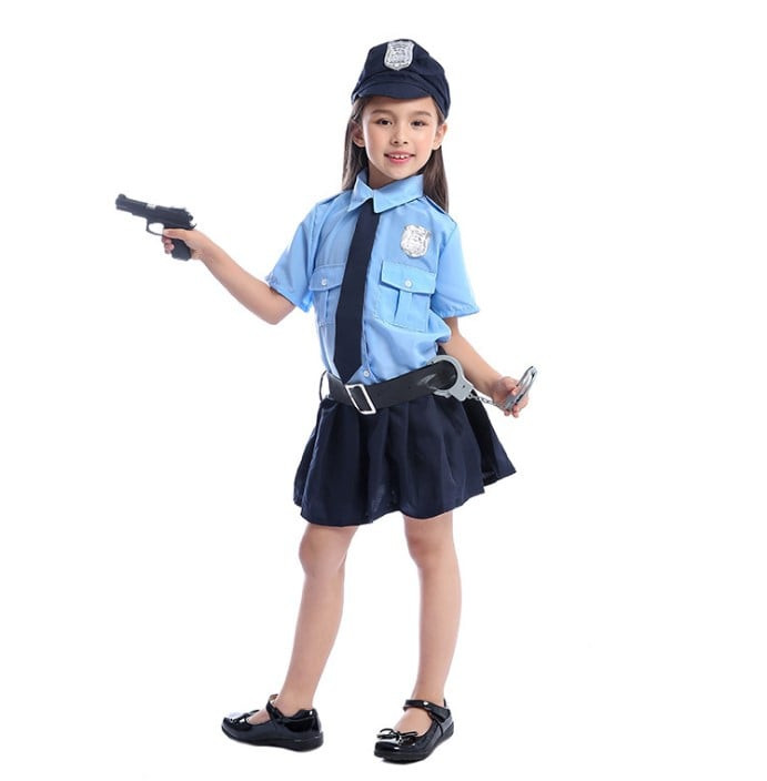 Girls Police Costume