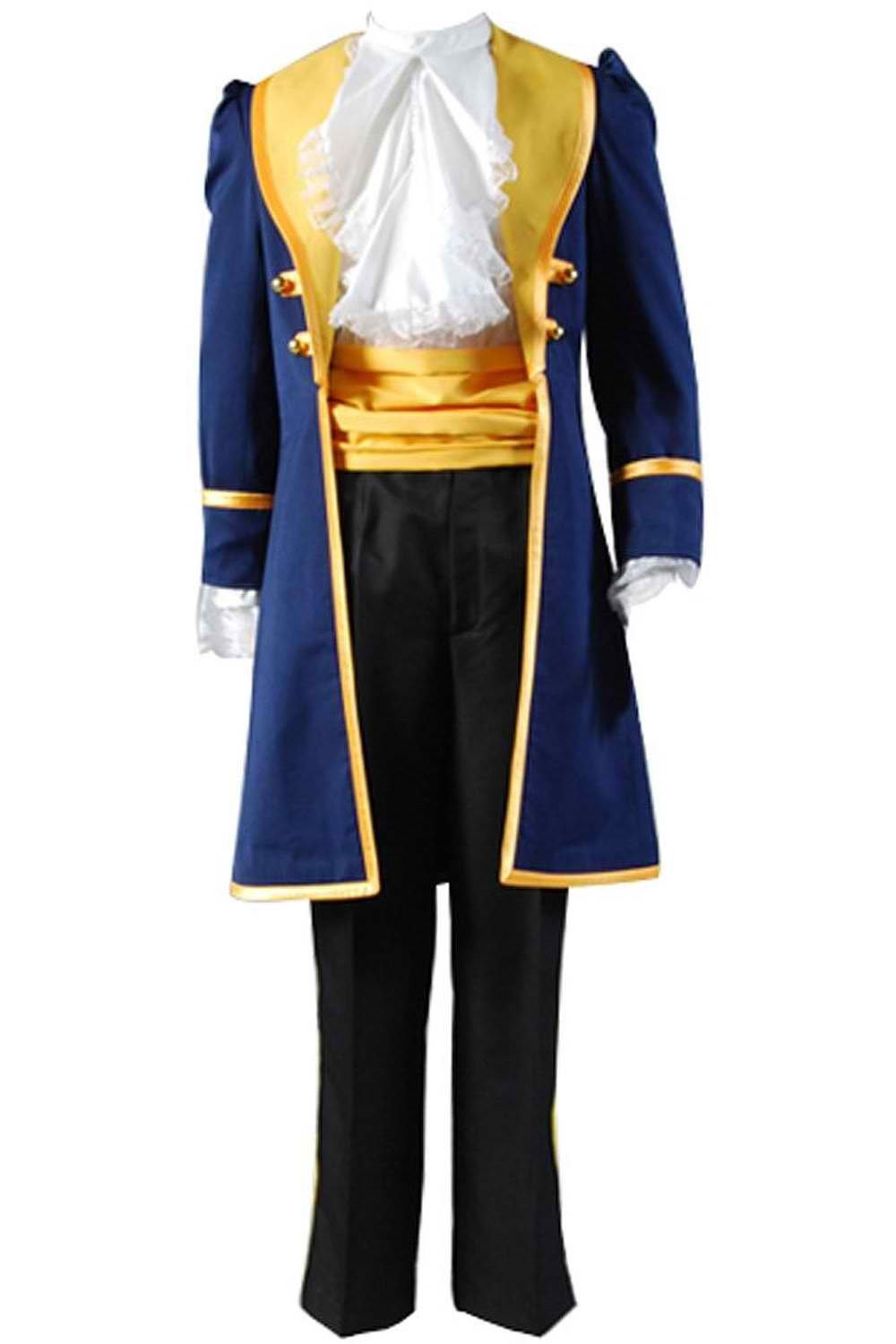 Disney Beauty And The Beast Prince Cosplay Costume For Men Halloween Costume