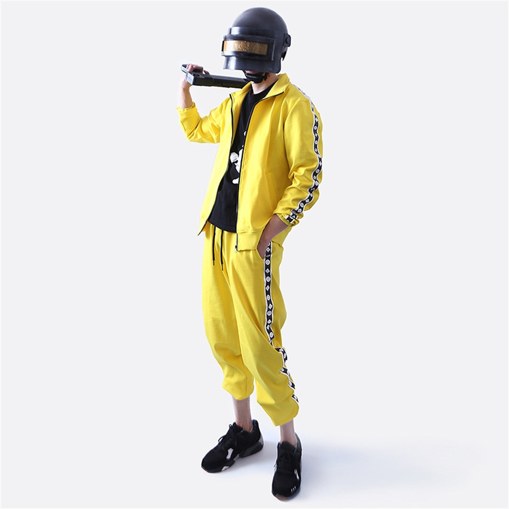 PUBG Yellow Suit Costume