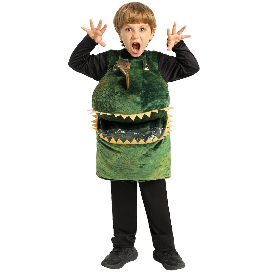 Kids Green Dinosaur Costume - Bodysuit Dinosaur Cosplay