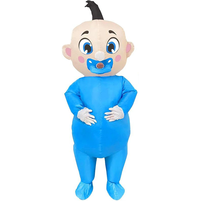 Baby Boy Blue Inflatable Costume - Baby Boy Cosplay