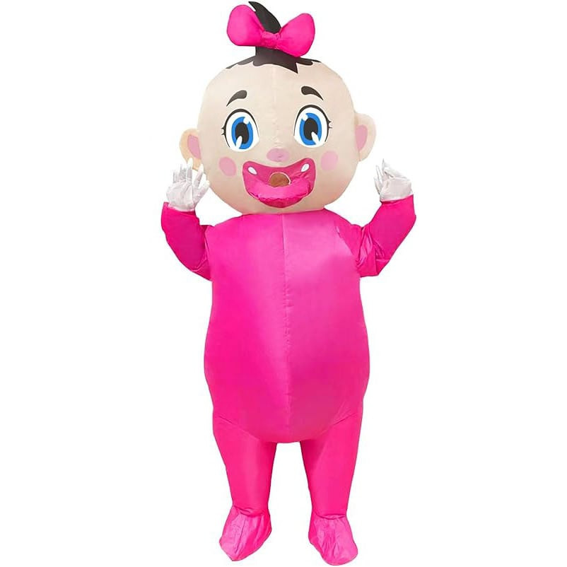 Baby Girl Pink Inflatable Costume - Baby Girl Cosplay