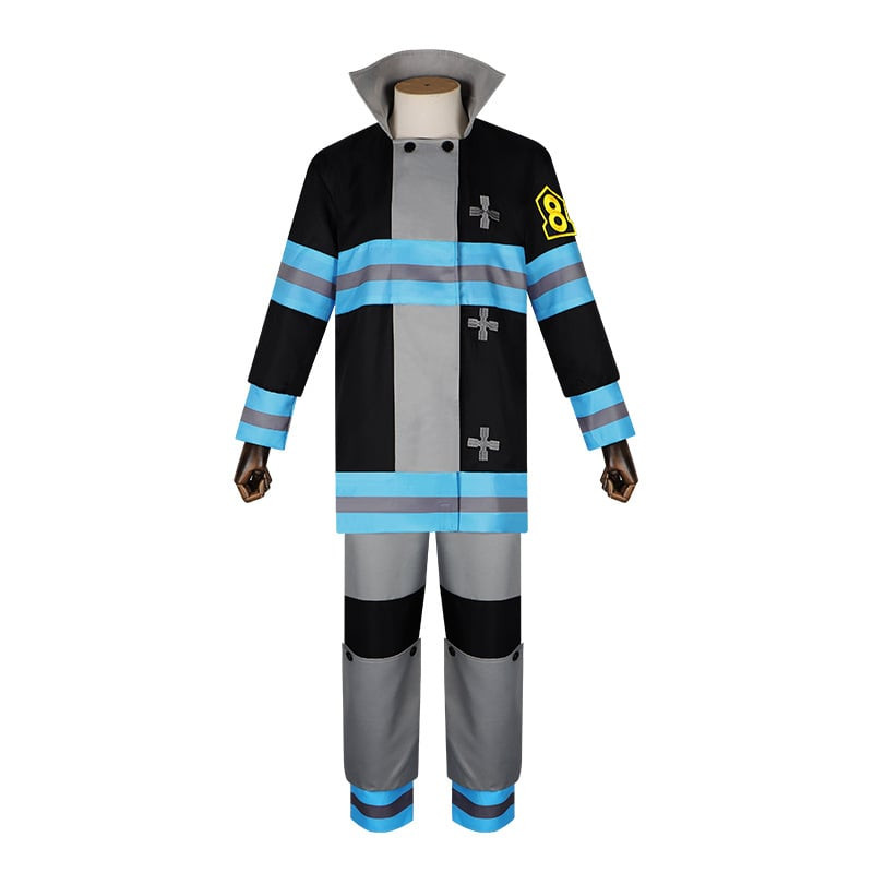 Fire Force Shinra Kusakabe Cosplay Costume