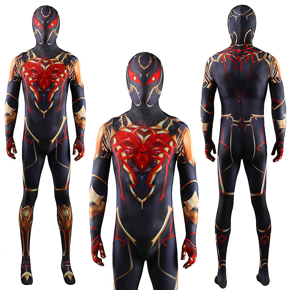 PS4 Spider Man Costume - DD Suit PS4 Spider Man Cosplay