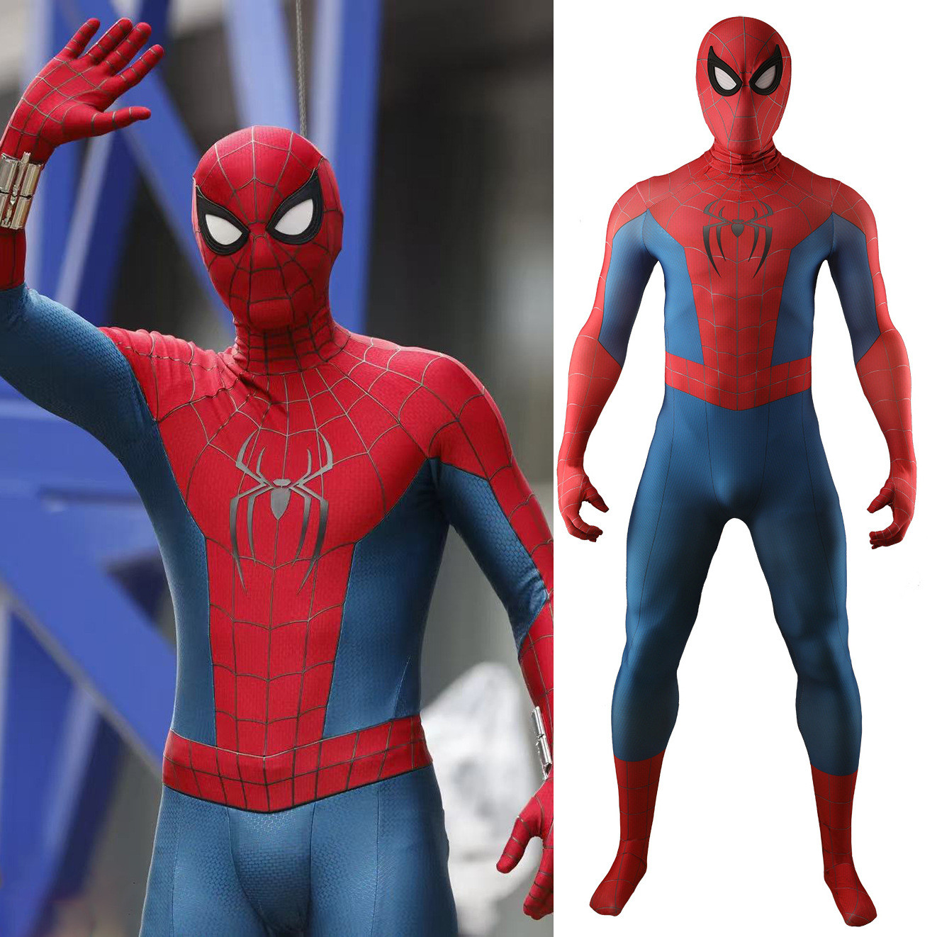 Spider-Man Brand New Day Tom Holland Costume - Bodysuit Mask Spider Man Cosplay