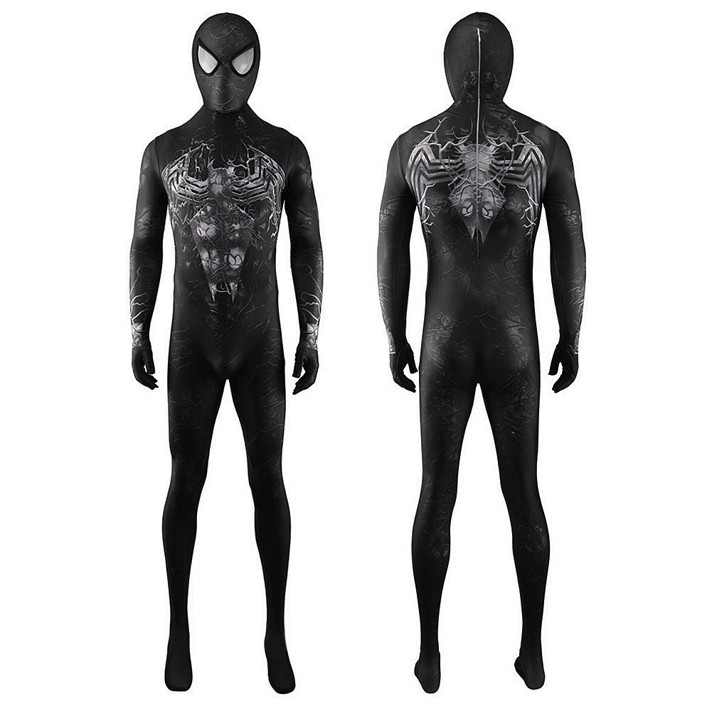 Marvel Comics Spider-Man Spider-Man Symbiote Damaged Suit Costume - Spider-Man Symbiote Damaged Suit Cosplay