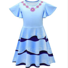 Fancy Nancy Blue Dress Costume
