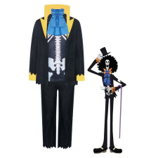 One Piece Brook Costume - Brook Cosplay