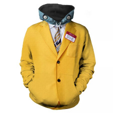 Beetlejuice Bob Costume - Hoodie Bob Cosplay