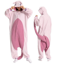 Pokemon Mewtwo Costume - Onesie Jumpsuit Mewtwo Cosplay