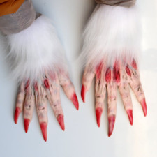 Werewolf Bloody Claws Prop - Werewolf Bloody Claws Cosplay Costume Prop