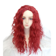 Descendants 4 Princess Red of Hearts Wig - Princess Red of Hearts Curly Cosplay Costume Wig Prop