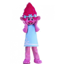 Giant Poppy Trolls Mascot Costume