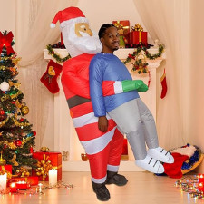 Hugging Santa Inflatable Costume - Hugging Santa Cosplay