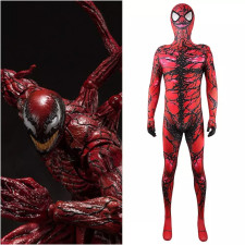 Marvel Comic Absolute Carnage Absolute Carnage Costume - Red Type3 Bodysuit Absolute Carnage Cosplay