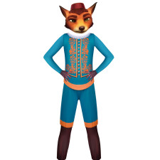 Honest John From Pinocchio Movie 2022 Lycra Cosplay Costume