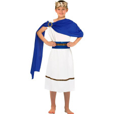 Boys Ancient Roman Era Costume - White Robe Roman Cosplay
