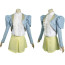 Poor Things Bella Baxter Costume - Blue Jacket Yellow Skirt Set Bella Baxter Cosplay