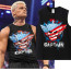 WWE Cody Rhodes Captain Costume - Black Sleeveless Shirt Cody Rhodes Cosplay