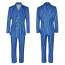 Doctor Who Fifteenth Doctor Costume - Blue Striped Suit Doctor Who Cosplay