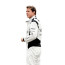 F1 Movie Sonny Hayes Brad Pitt Costume - White Racing Jumpsuit F1 Brad Pitt Cosplay