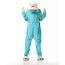 Adventure Time Finn The Human Costume - Onesie Jumpsuit Finn The Human Cosplay