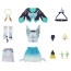 Honkai Star Rail Firefly Costume - Blue White Dress Firefly Cosplay