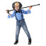 Boys Grandfather Old Man Grandpa Costume - Full Set with Cane and Wig Grandfather Cosplay