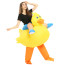 Riding Duck Inflatable Costume - Riding Duck Cosplay