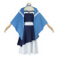 Summer Pockets Kamome Kushima Costume - Blue White Dress Kamome Kushima Cosplay