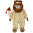 Baby Big Lion with Ribbon Costume InCharacter - Onesie Jumpsuit Baby Lion with Ribbon Cosplay