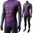 Teen Titans Beast Boy Costume - Purple Black Fortnite Style Bodysuit Beast Boy Cosplay